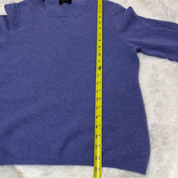 Charter Club 100% Cashmere Crew Neck Sweater Luxury Petite - Picture 3 of 7